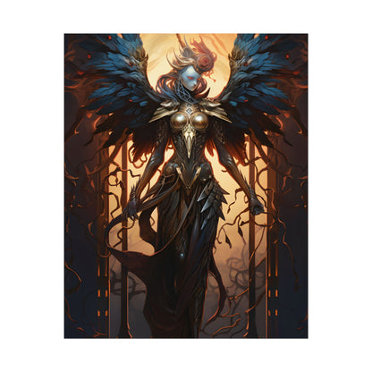 The Dark Guardian: Mysterious Protector of the Rocky Surface - Poster