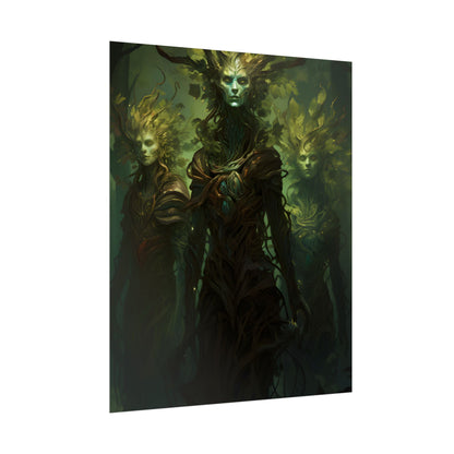 Mystical Forest Guardians: Ancient Tree Spirits Awaken - Poster