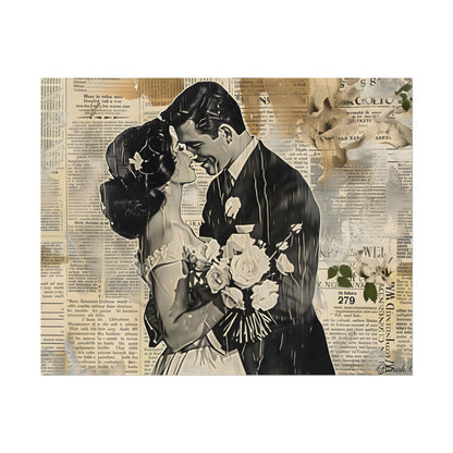 Vintage Romantic Couples: Whispers from the Past - Poster