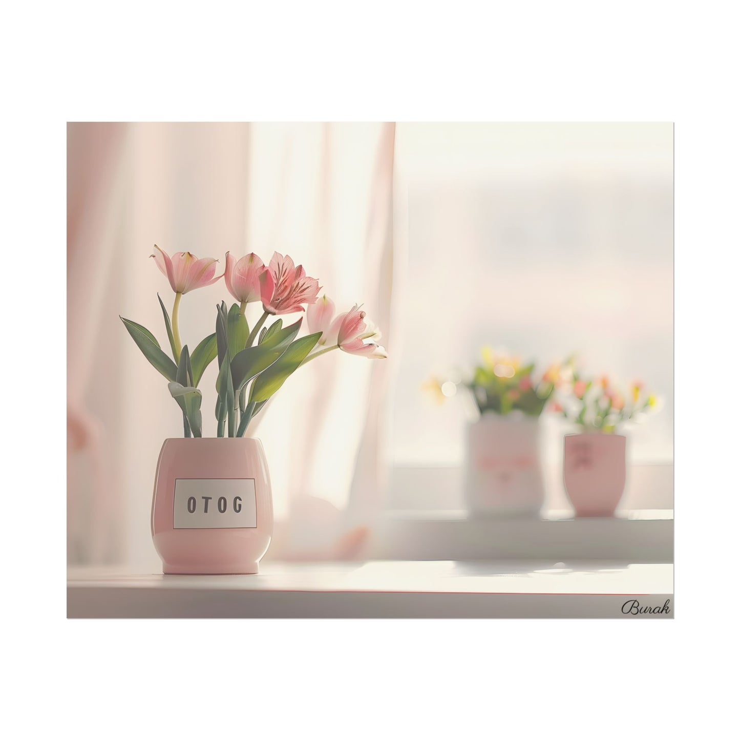 Serene Outdoor Landscape: Soft-Spoken Reminder - Poster