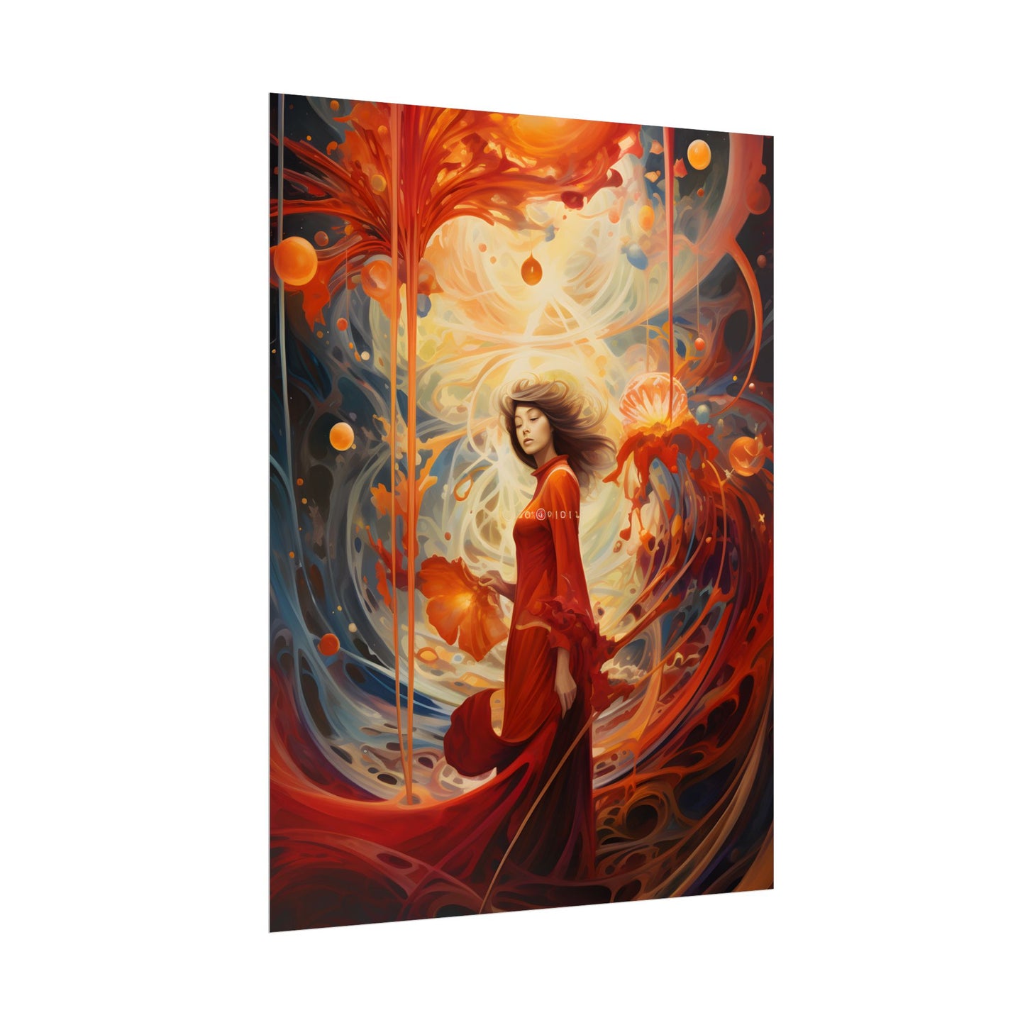 Stellar Gallery: Cosmic Abstract Art Collection - Poster
