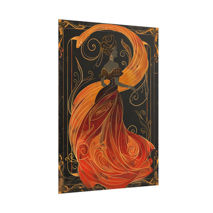 Vintage Art Nouveau Elegant Poster: Batch 1 2024 - Poster