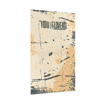Vintage Distressed Batch 1: A Nostalgic Poster Artwork - Poster
