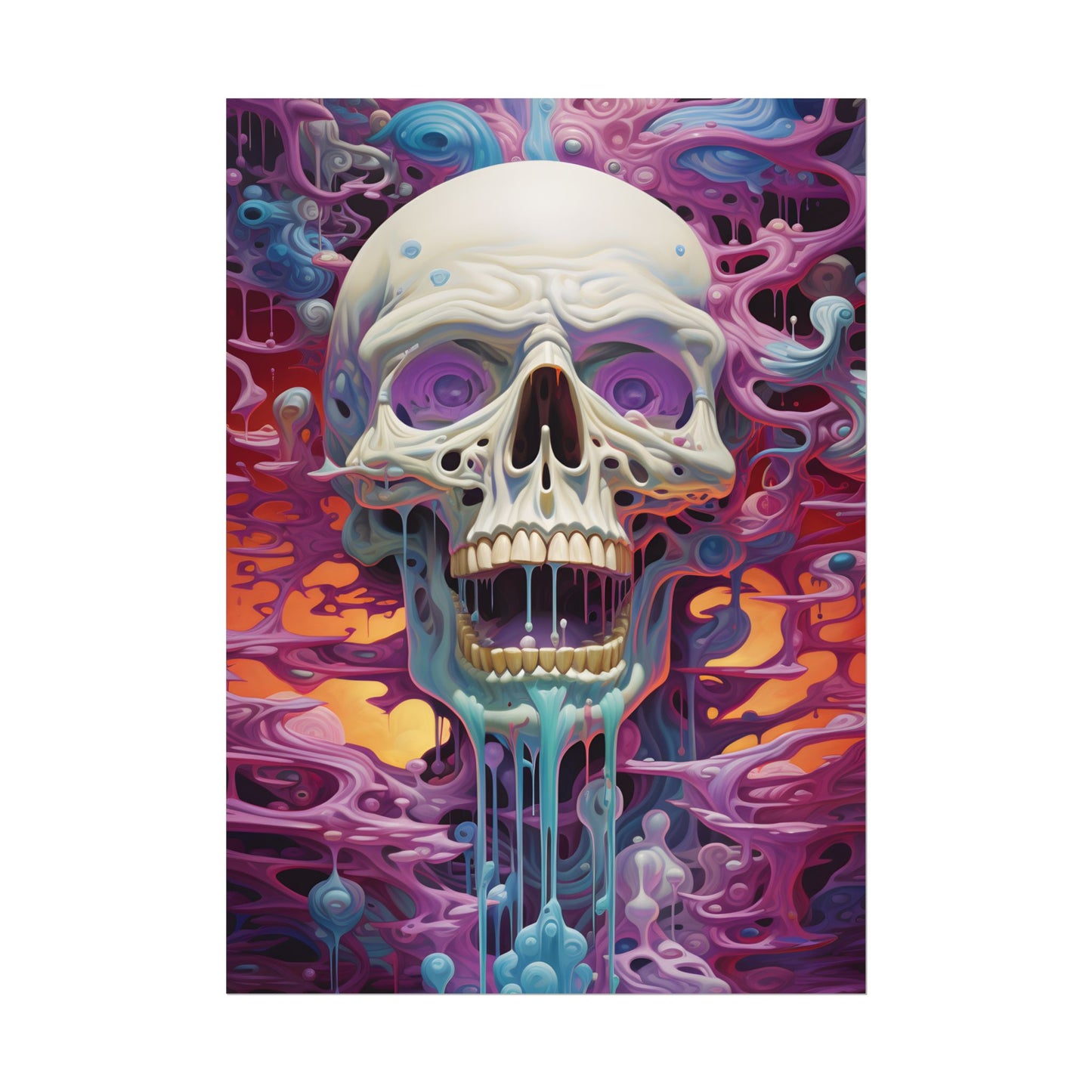 Surreal Landscape: Tears in Reality with 6 Portals and Rifts - Poster