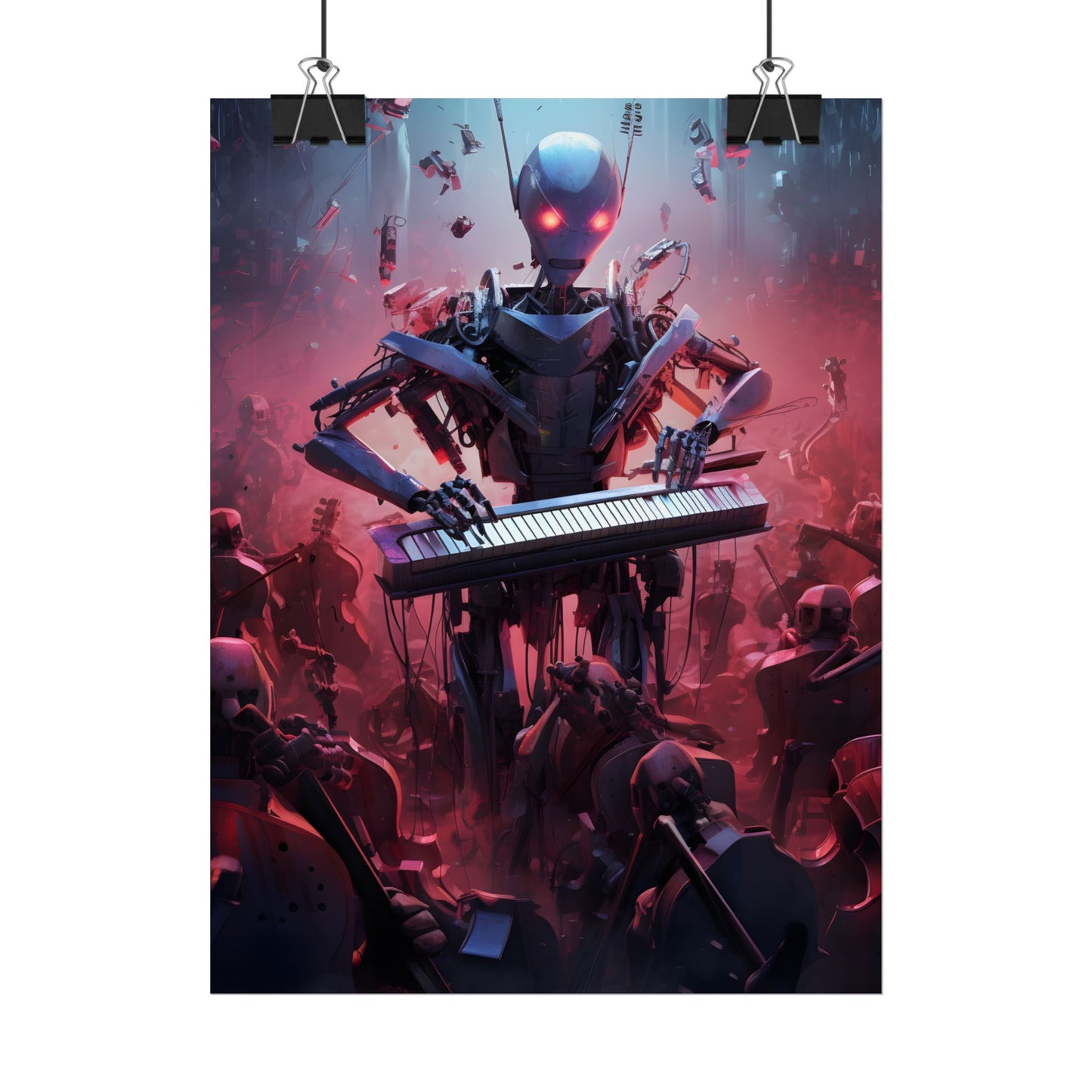 Robot Orchestra: Musical Robots in Action - Poster