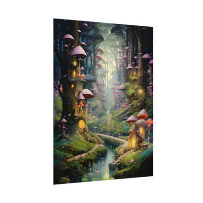 Enchanted Forest Adventure: Vibrant Artwork of Six Brothers - Poster