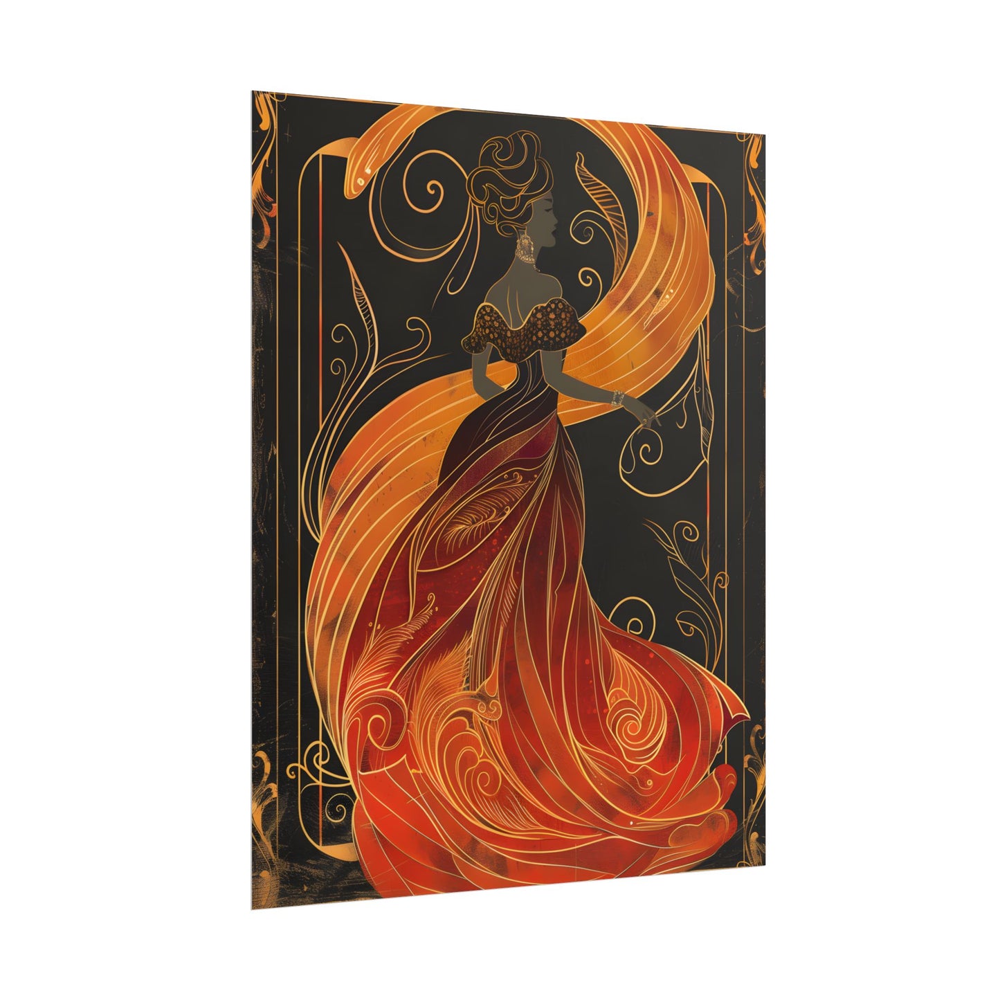 Vintage Art Nouveau Elegant Poster: Batch 1 2024 - Poster