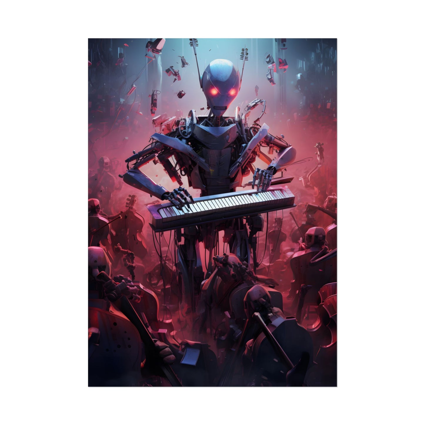 Robot Orchestra: Musical Robots in Action - Poster