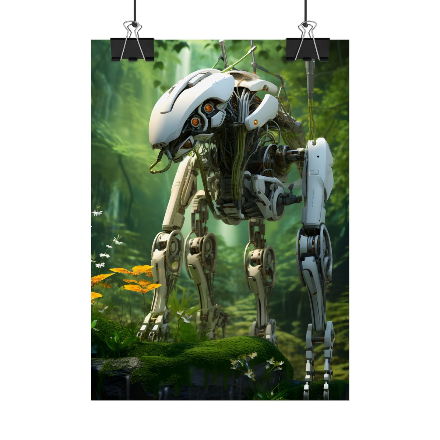 Robotic Wildlife Sanctuary: AI-Operated Oasis - Poster