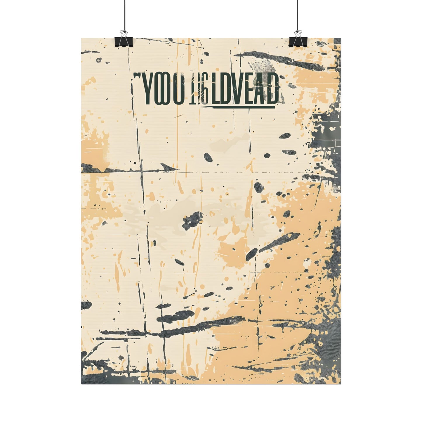 Vintage Distressed Batch 1: A Nostalgic Poster Artwork - Poster