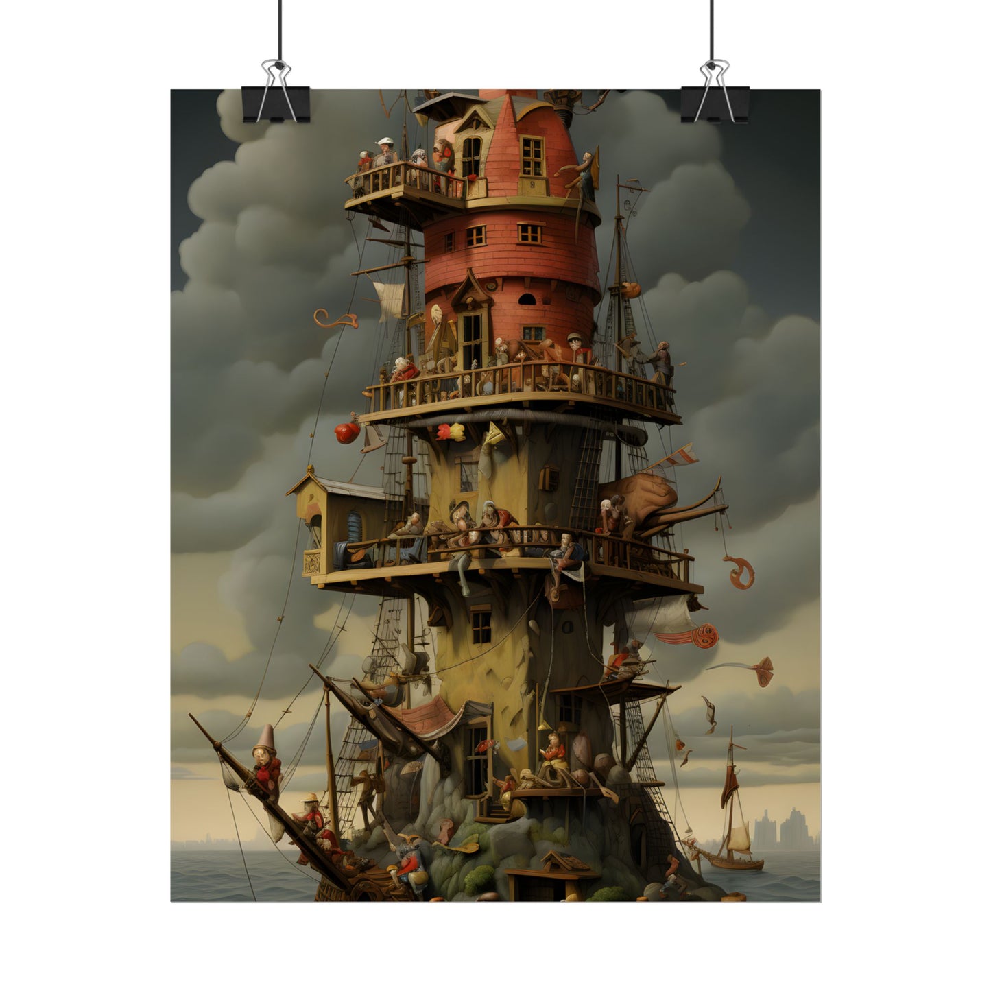 Swashbuckling Time Travelers: A Crew of Pirate Adventurers - Poster