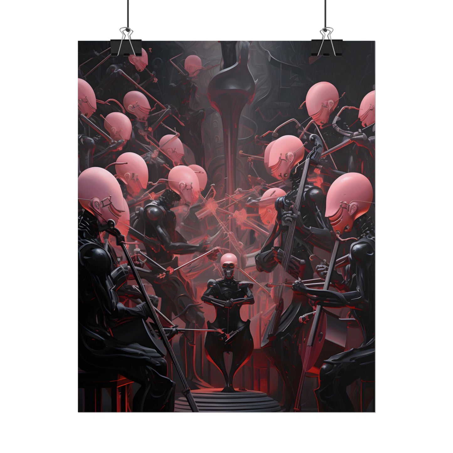 Robot Symphony: A Sentient Orchestra of Robots in Harmony - Poster