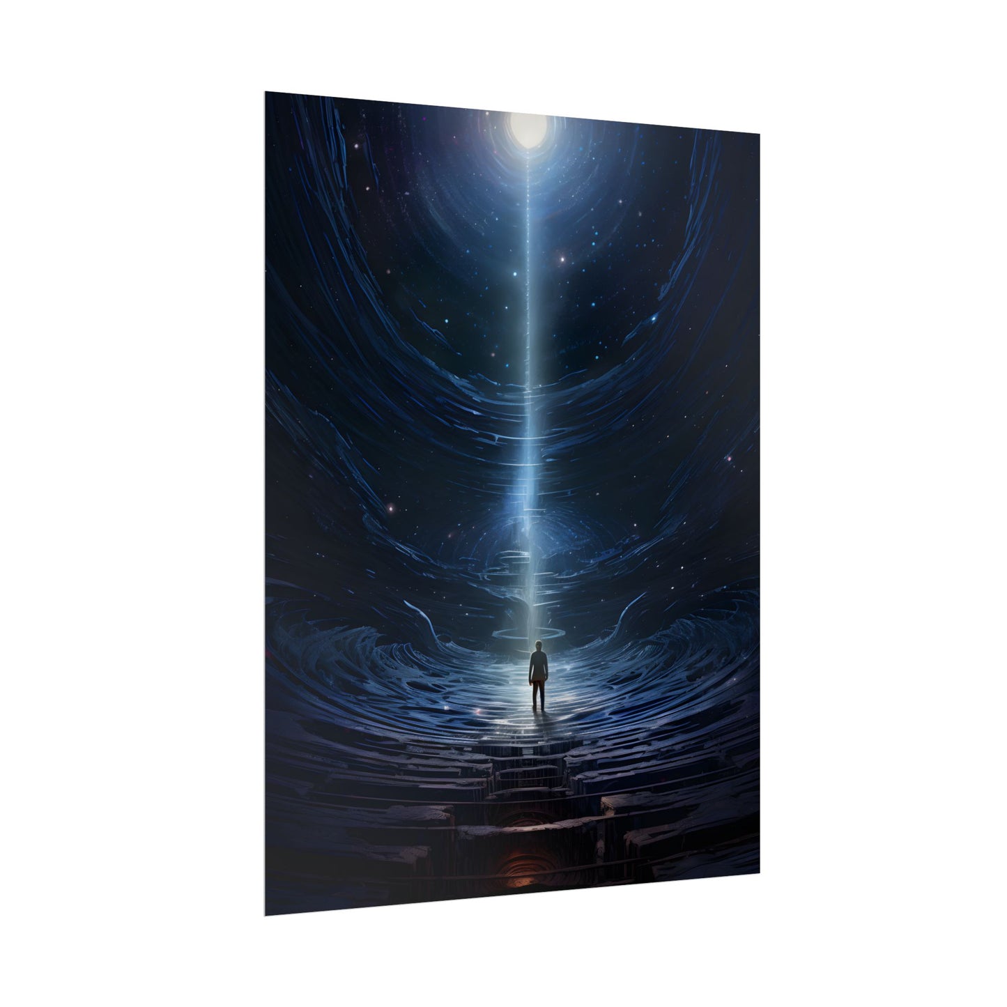 Intrepid Space Explorer: A Journey Through Stars and Galaxies - Poster