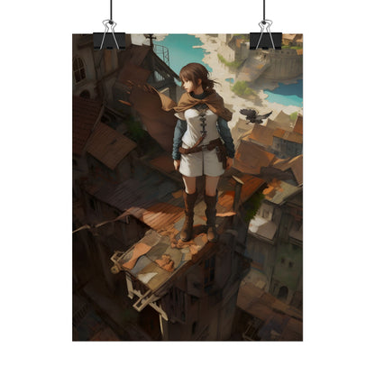 Dramatic Bird's Eye View: Anime in Flight - Poster