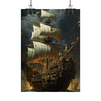 Swashbuckling Time-Traveling Pirate Crew: Artwork - Poster
