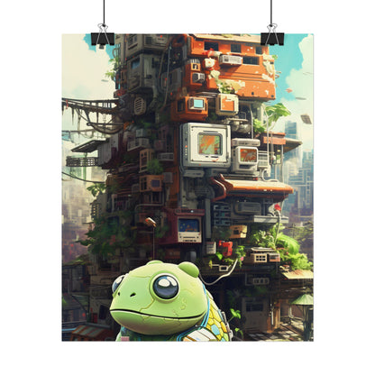Pixel Play: Colorful Cyberpet Community - Poster