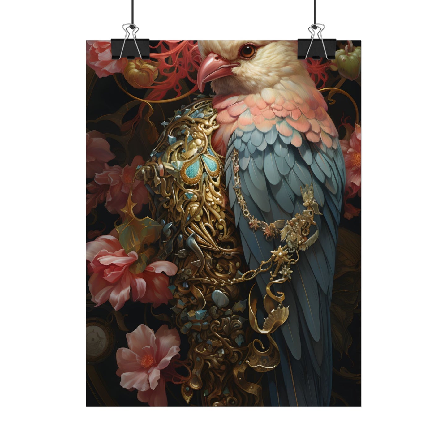 Fantasy Outdoor Guardian: Enchanted Costume Artwork - Poster