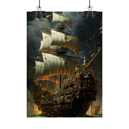 Swashbuckling Time-Traveling Pirate Crew: Artwork - Poster