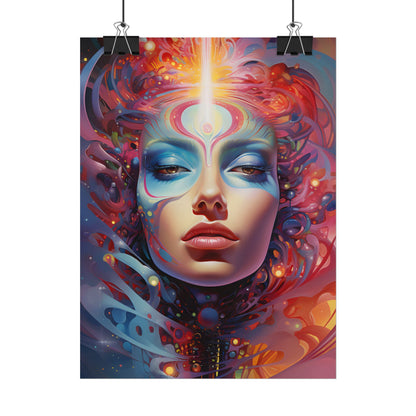 Vibrant Celestial Art Gallery: Wide Angle Shot - Poster