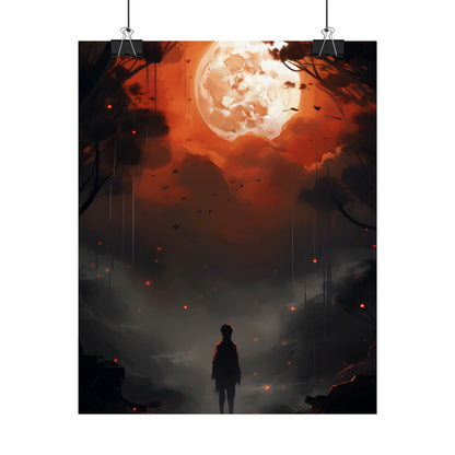 Serene Outdoors: A Peaceful Moment - Poster