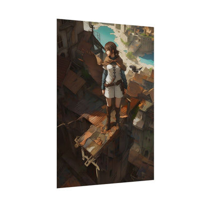 Dramatic Bird's Eye View: Anime in Flight - Poster