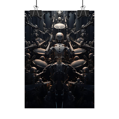 Harmony from the Aditorium: Robot Orchestra in Perfect Rhythm - Poster