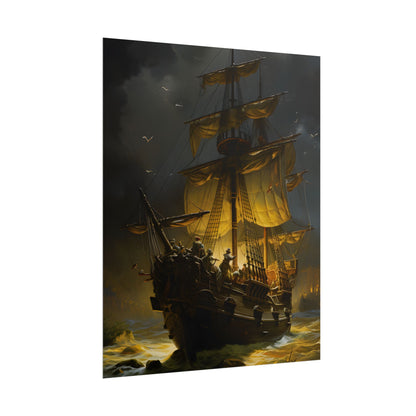 Time-Traveling Pirates: Swashbucklers on a Mission - Artwork - Poster