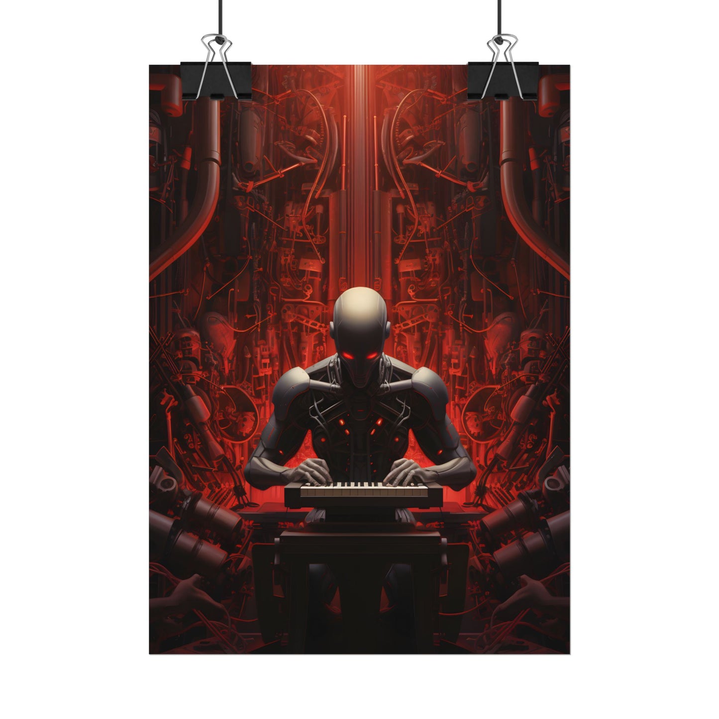Robot Symphony: A Musical Orchestra of Sentient Robots - Poster