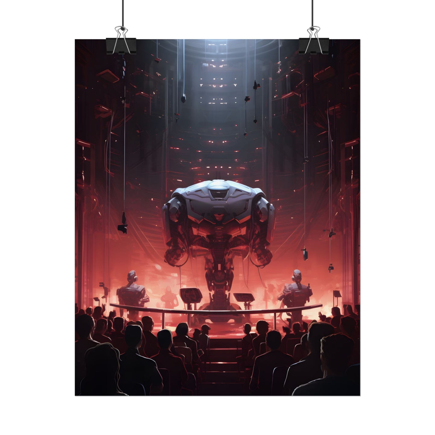 Robot Symphony: Mechanical Music Performance Art - Poster