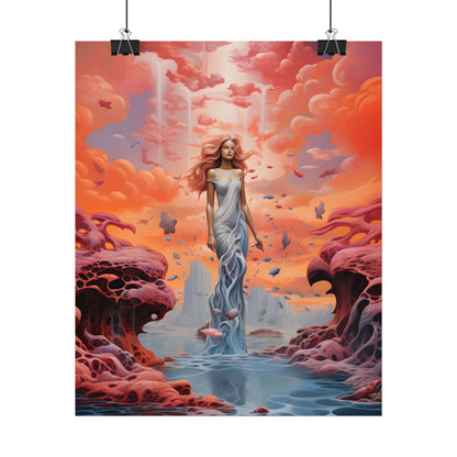 Immersive Dreamscape: A Surreal Journey through Psychedelic Art - Poster