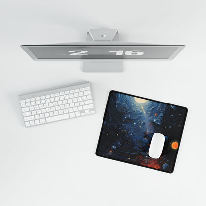Cosmic Black Hole: Mysterious Universe in Space - Desk Mat