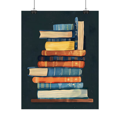 Custom Book Art: Literary Illustration - Poster