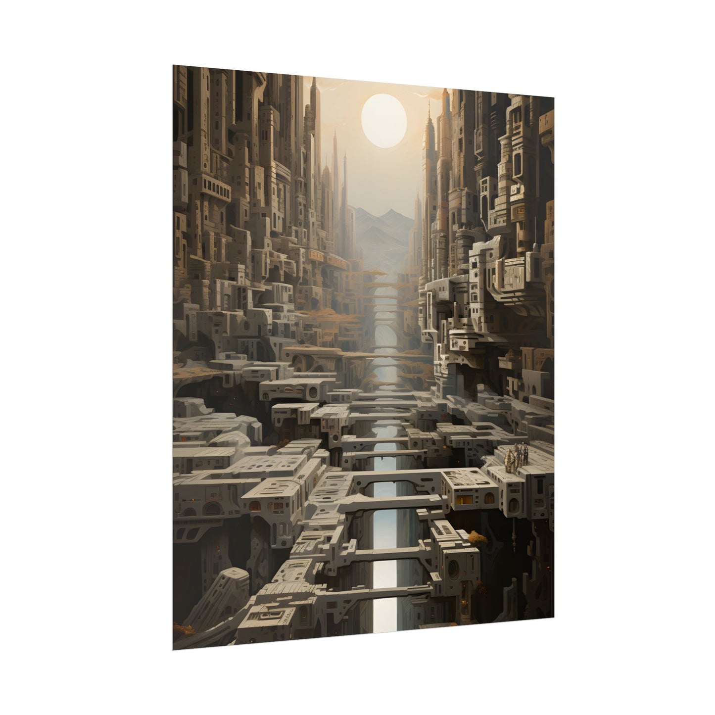 Perfect yet Oppressive: Dystopian Harmony - Poster