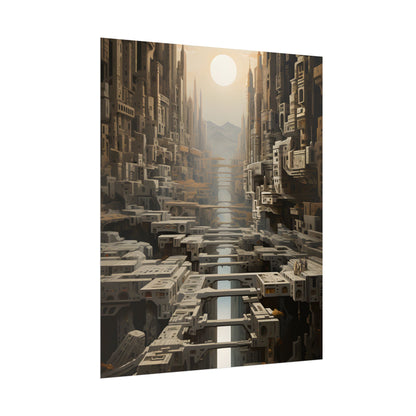 Perfect yet Oppressive: Dystopian Harmony - Poster