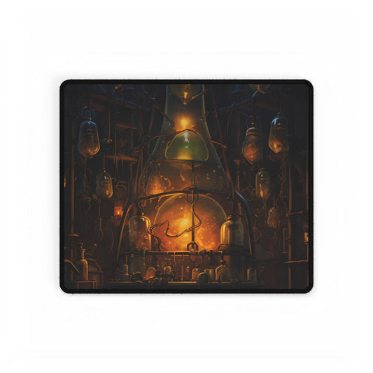 Mysterious Lab: Scientific Secrets in Darkness - Desk Mat