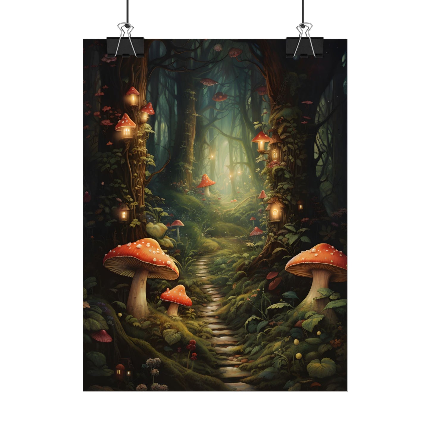 Enchanted Forest: A Whimsical Fairy Tale World of Six Brothers - Poster
