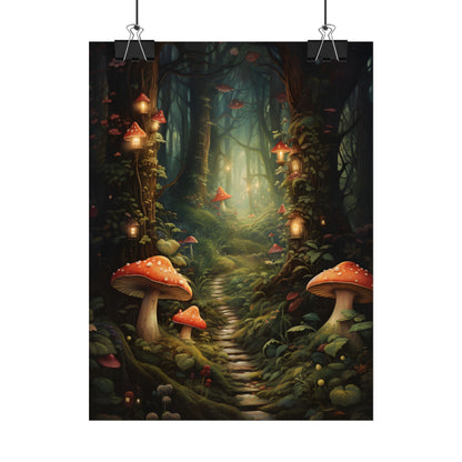 Enchanted Forest: A Whimsical Fairy Tale World of Six Brothers - Poster