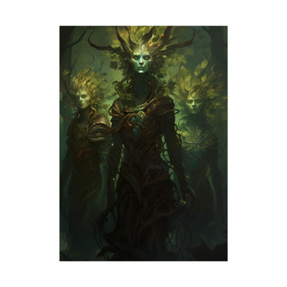 Mystical Forest Guardians: Ancient Tree Spirits Awaken - Poster