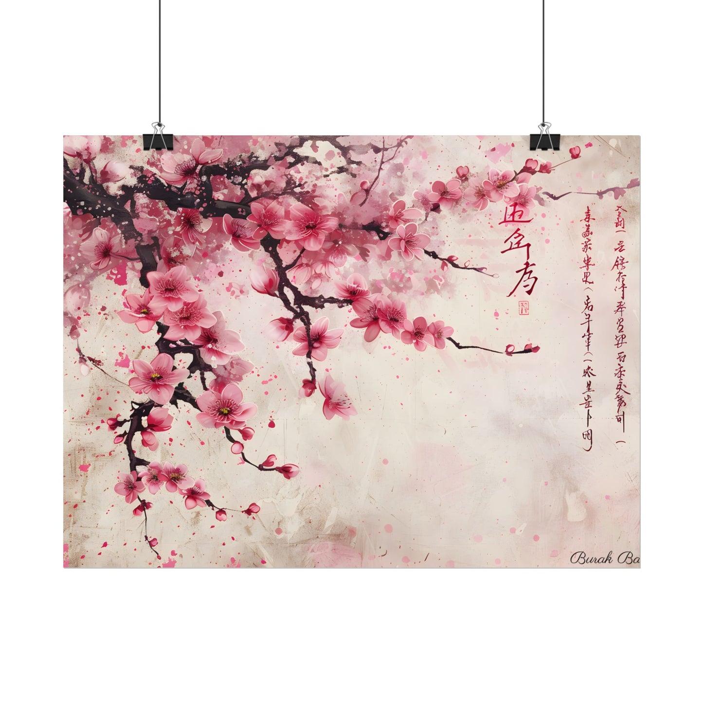 Cherry Blossom Dreams: Japanese Art in Full Bloom - Poster