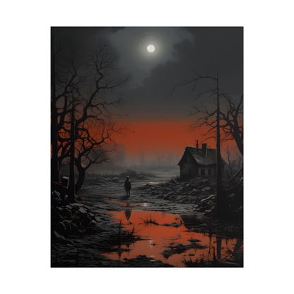 Daytime City Portrait: Outdoors Artwork - Poster