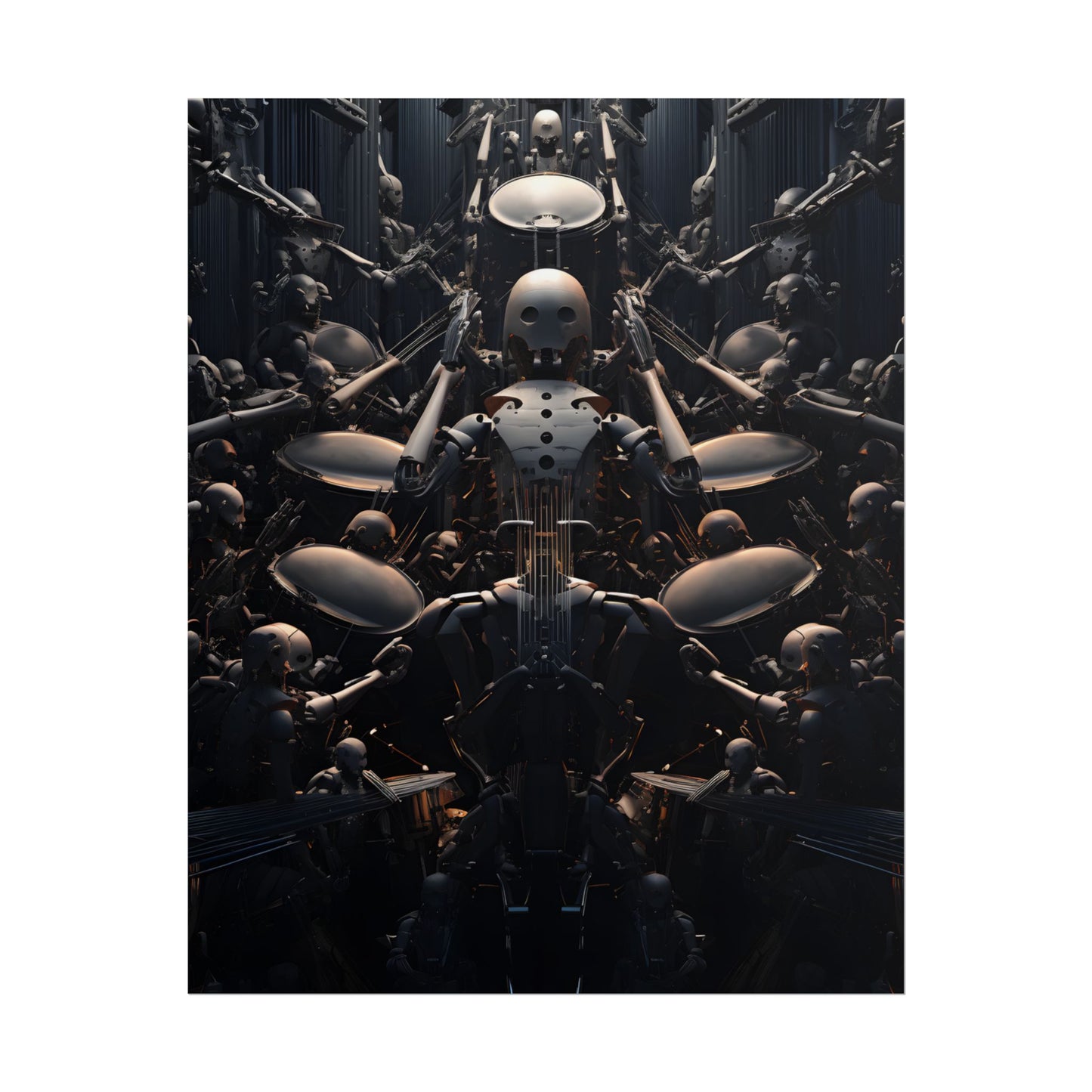 Harmony from the Aditorium: Robot Orchestra in Perfect Rhythm - Poster