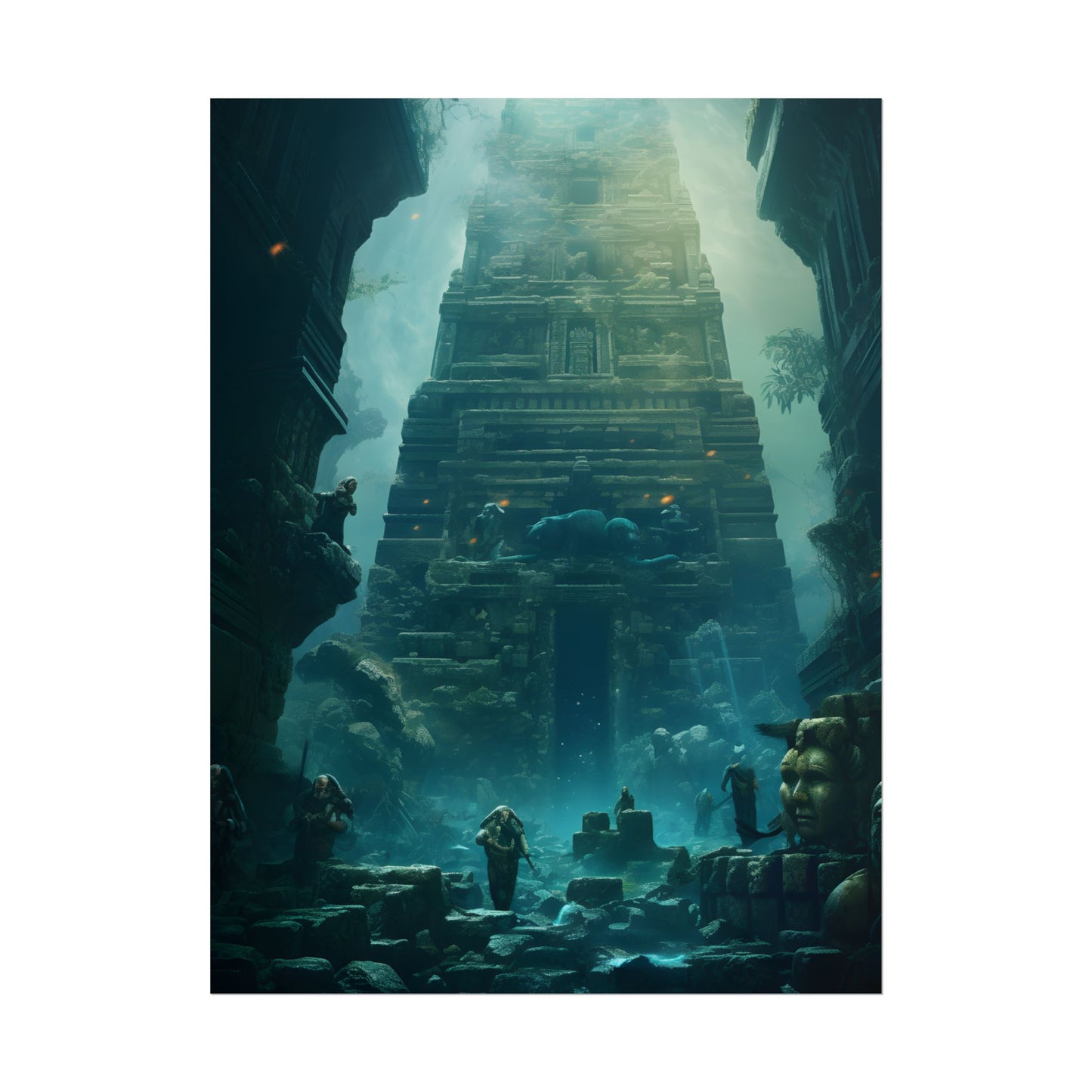 Lost Underwater City: Mystery Beneath the Waves - Poster