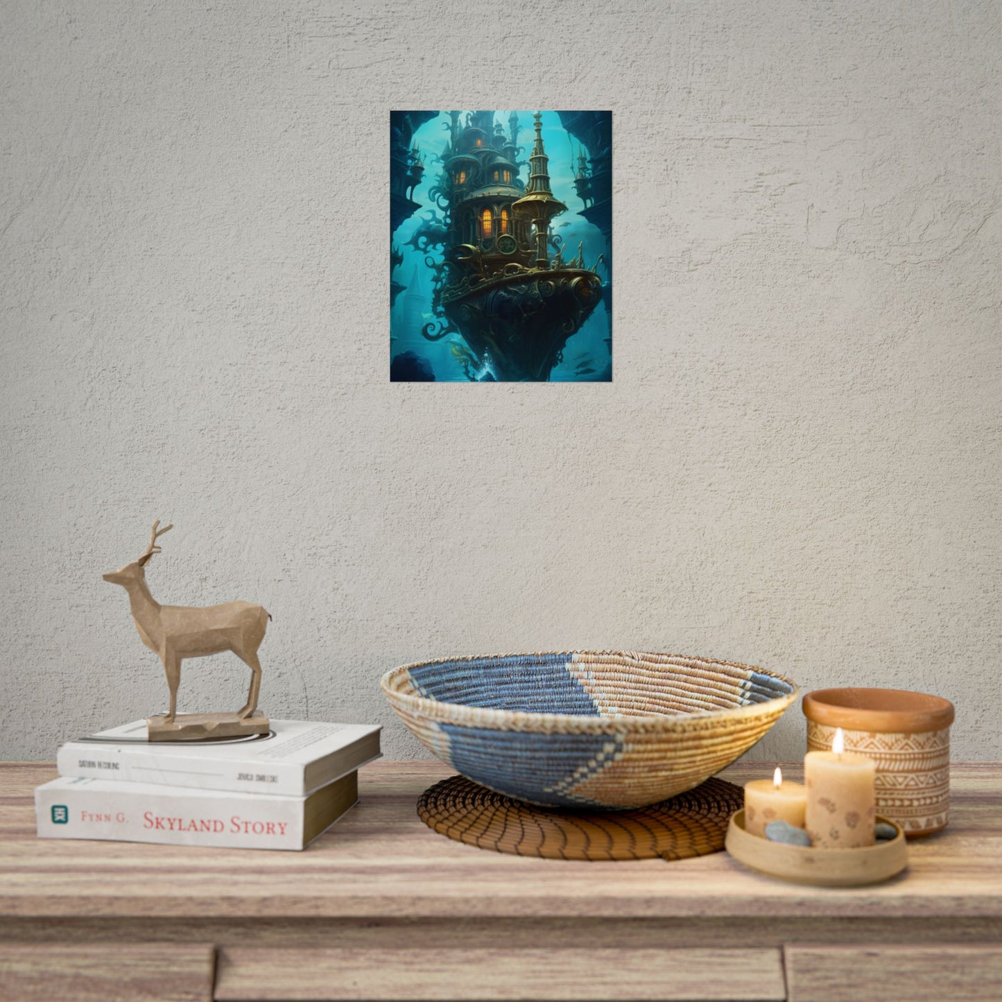 Steampunk Dive: Explore Captain Nemos Nautilu - Poster