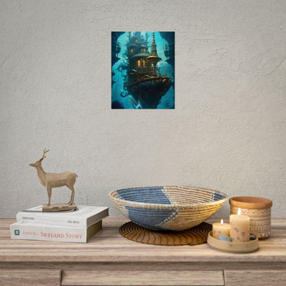 Steampunk Dive: Explore Captain Nemos Nautilu - Poster