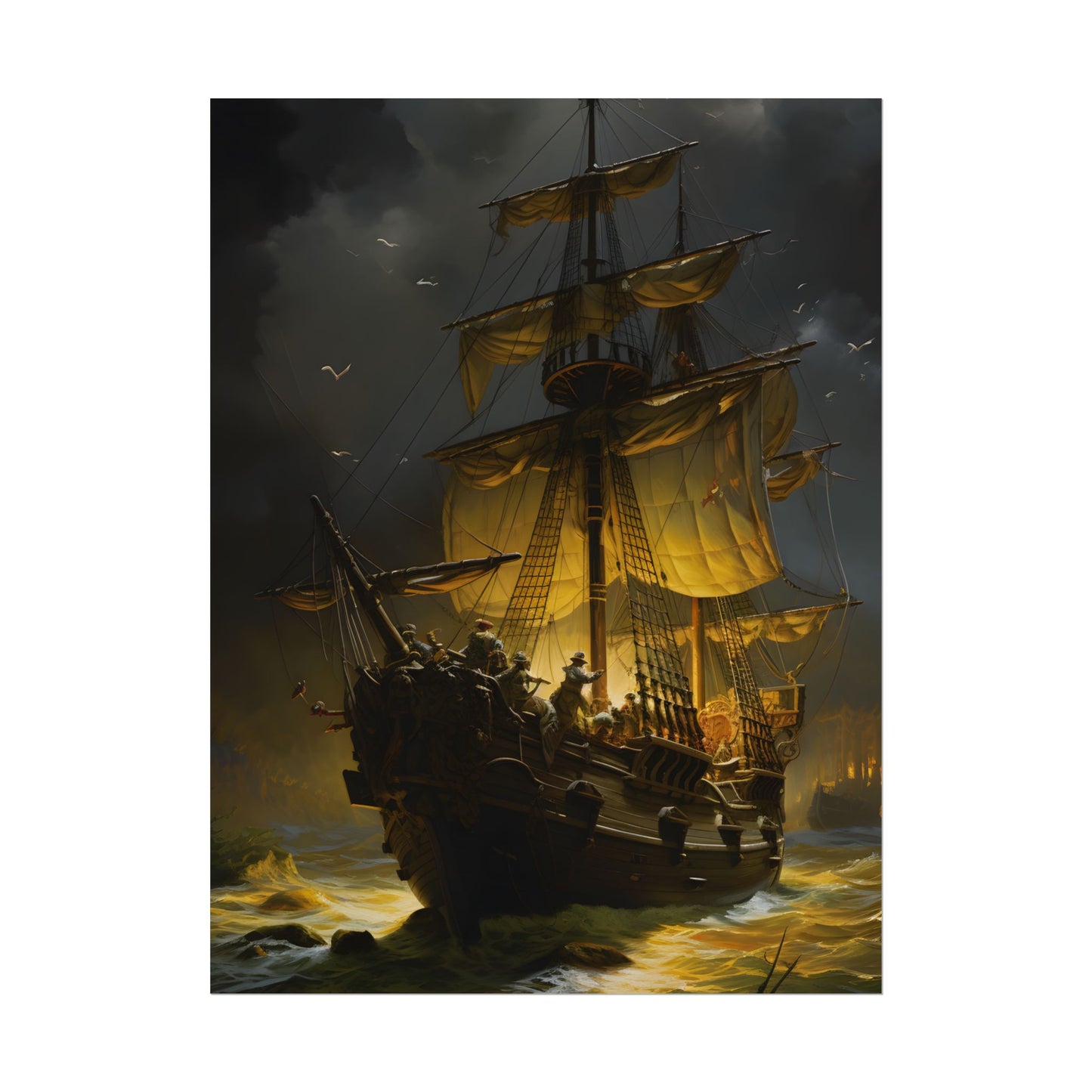 Time-Traveling Pirates: Swashbucklers on a Mission - Artwork - Poster