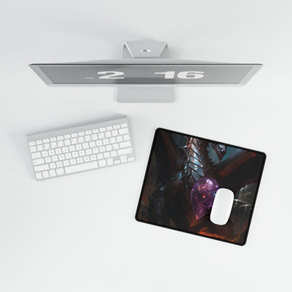 Ancient Fantasy Dragon Guarding Lair: Mythical Artwork - Desk Mat