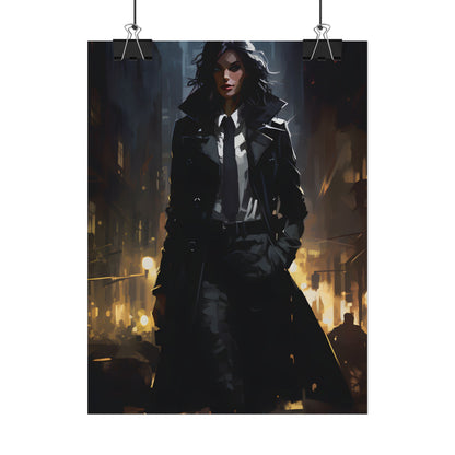 Urban Fantasy Detective: Mystery in City Streets - Poster