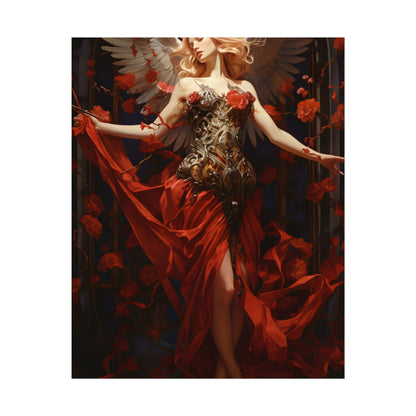 Enigmatic Guardian: A Figure of Mysterious Presence - Poster