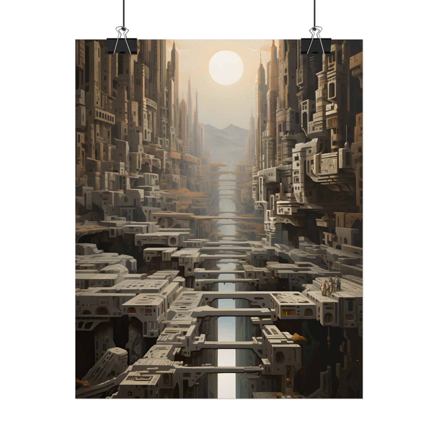 Perfect yet Oppressive: Dystopian Harmony - Poster