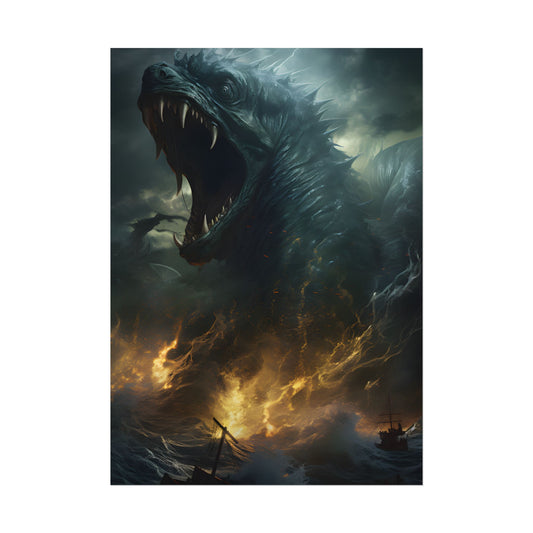 Ancient Sea Monsters: Mythical Creatures of Legend - Poster